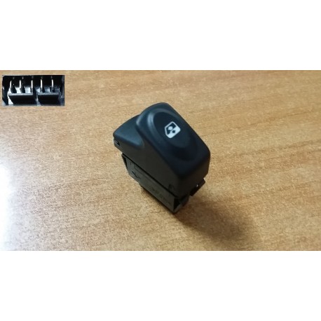 INTERRUTTORE ALZAVETRI 5 PIN NERO