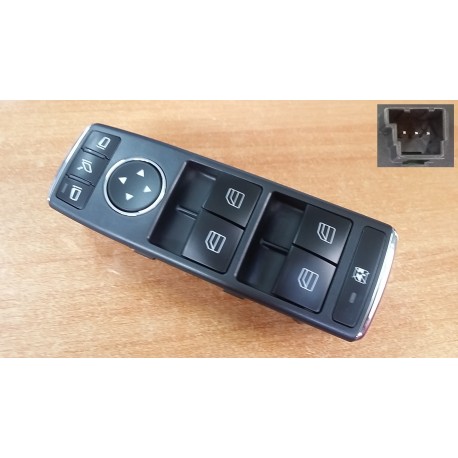 INTERRUTTORE ALZAVETRI COMPLETO SX SPECC. RIBALTABILI