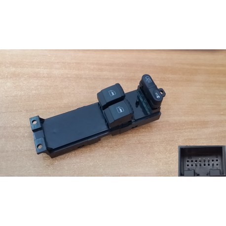 INTERRUTTORE ALZAVETRI COMPLETO 2 PORTE