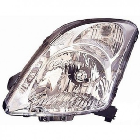 Faro Proiettore Anteriore SX Cromato