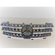 Griglia Machera Radiatore Nero/Cromo