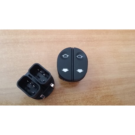 INTERRUTTORE ALZAVETRI COMPLETO SINISTRO 8 PIN