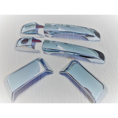 Set 4 Copri Maniglie Esterne Cromo