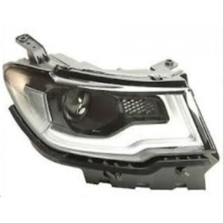 FARO ANTERIORE DESTRO BI-XENO Originale per JEEP Compass 17- EUR 399,90